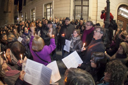Acte d'homenatge a Muriel Casals a Sabadell 